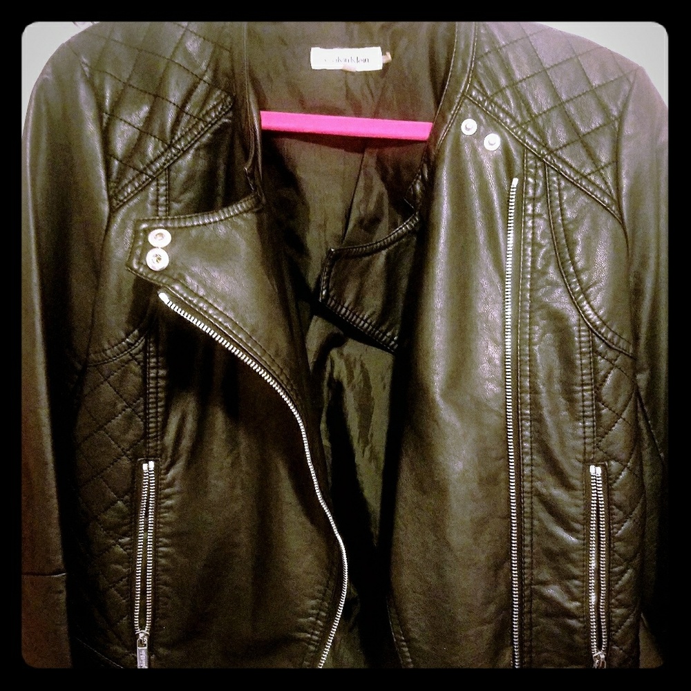 Calvin Klein Leather Jacket